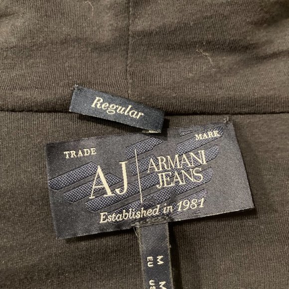 Reversible Armani Jeans Hoodie - Picture 11 of 12